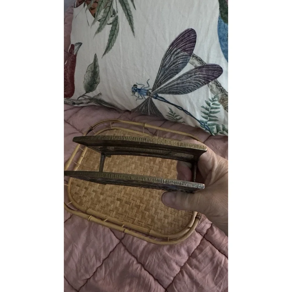 Vtg This Is The Day That The Lord Has Made Brass Napkin Letter Holder Religious